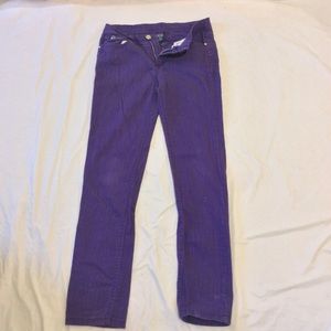 Gently used Girls Purple Paper Denim & Cloth Jeans